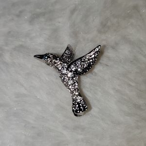 Carolee Flying Bird Pin w/ Swarovski Crystal's